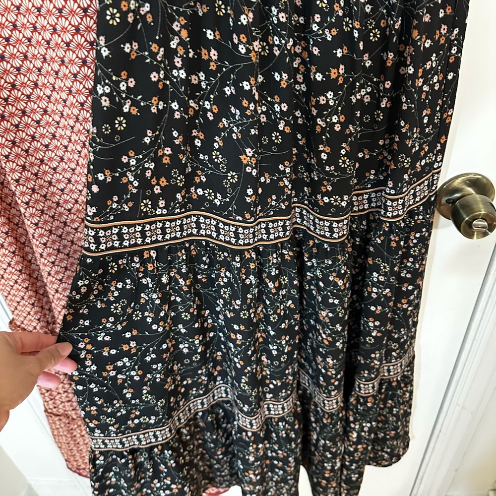 Set of Max Studio Floral Dresses Size M - Picture 7 of 10